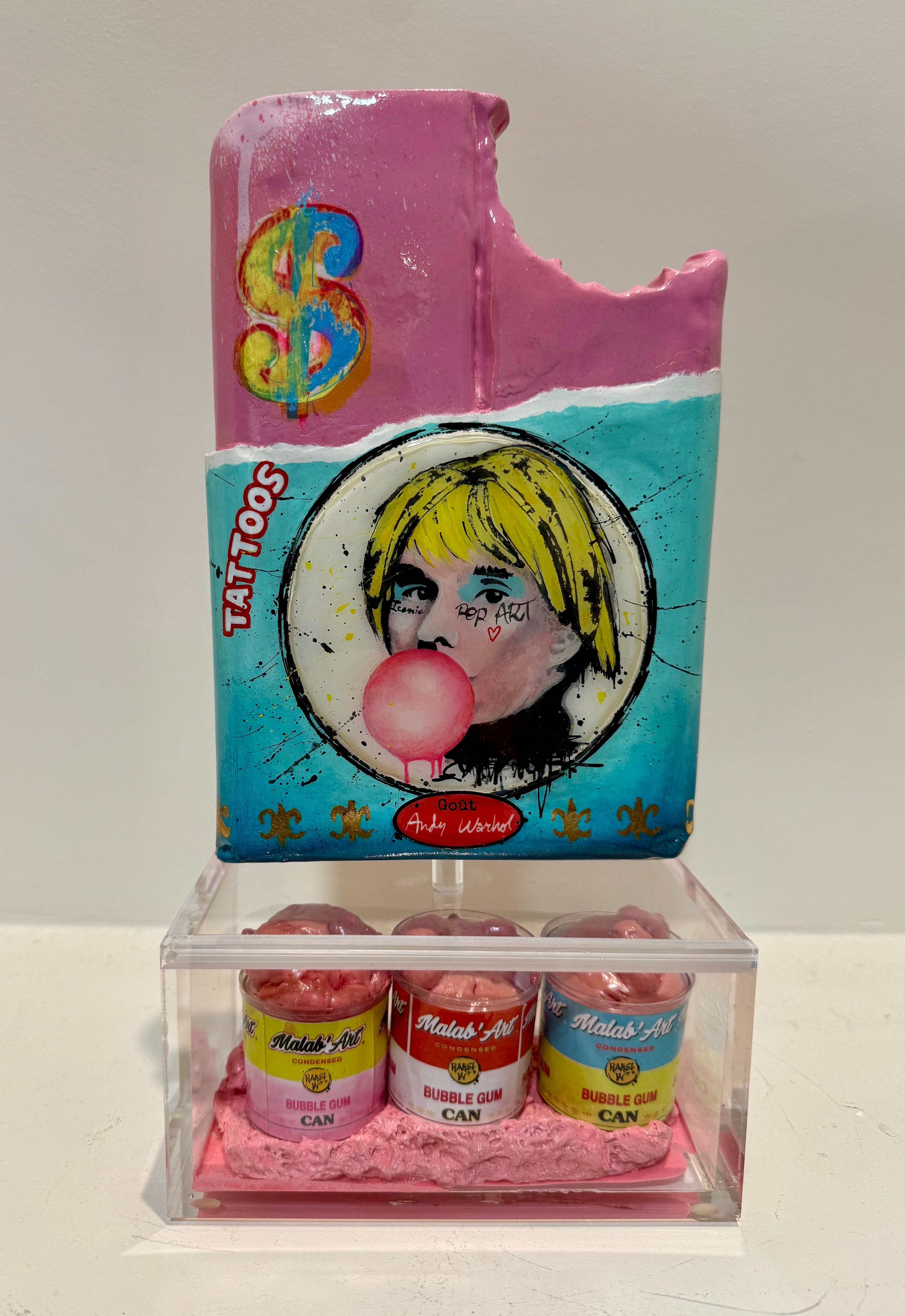 Rakel Wajnberg Sculpture Malab'Art Warhol