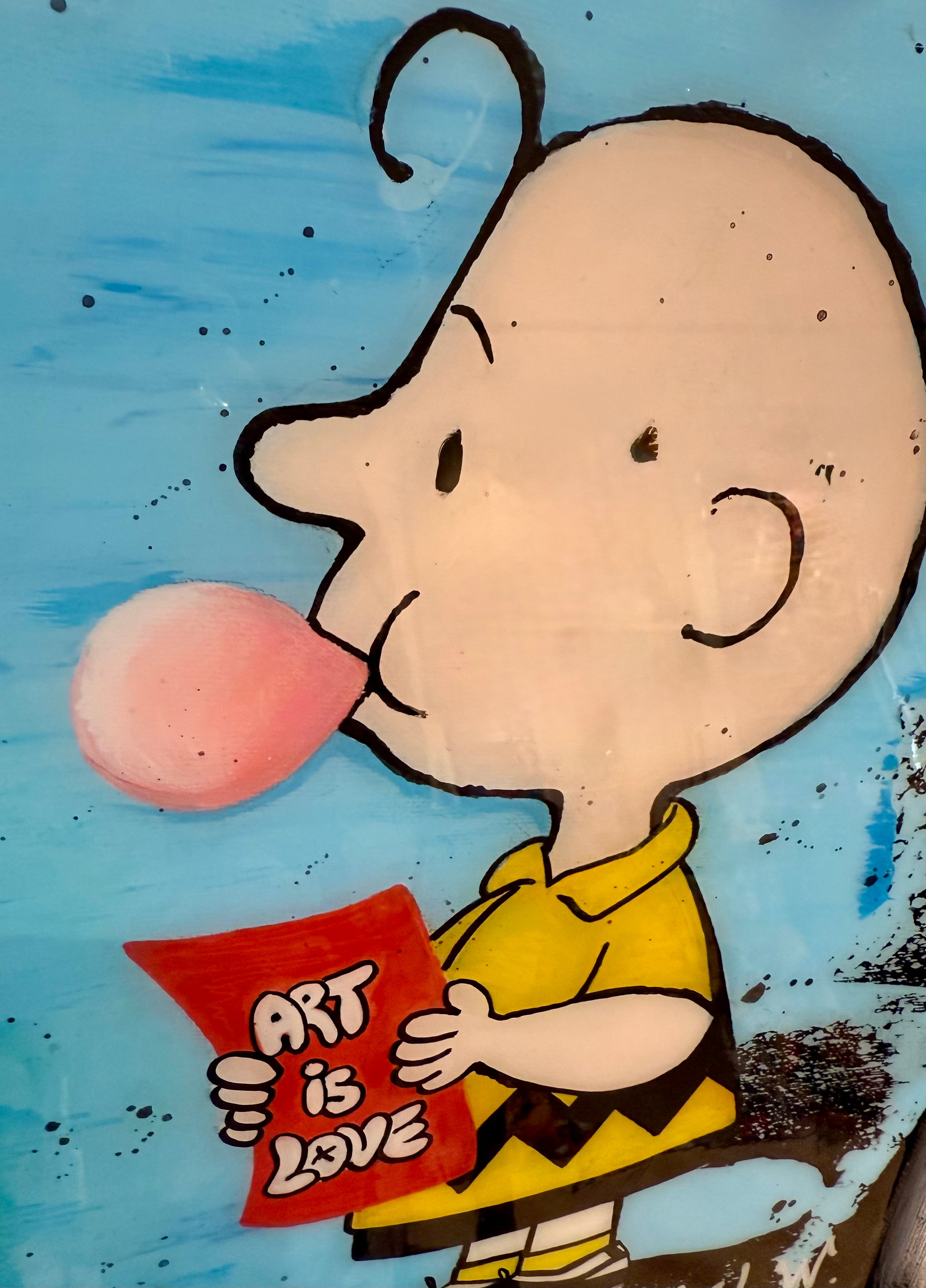 Rakel Wajnberg Art is Love Snoopy