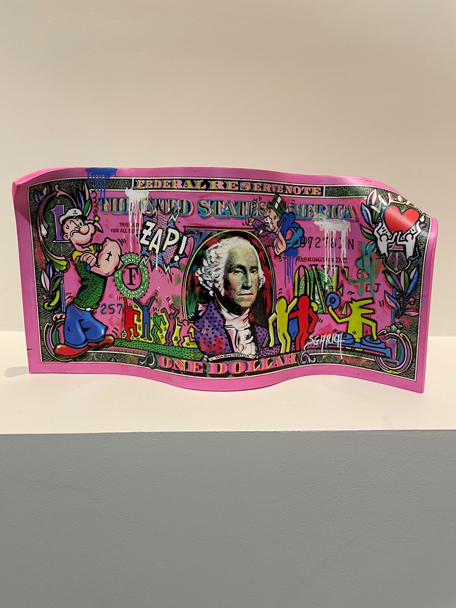 Robert Sgarra Dollar rose Keith Haring