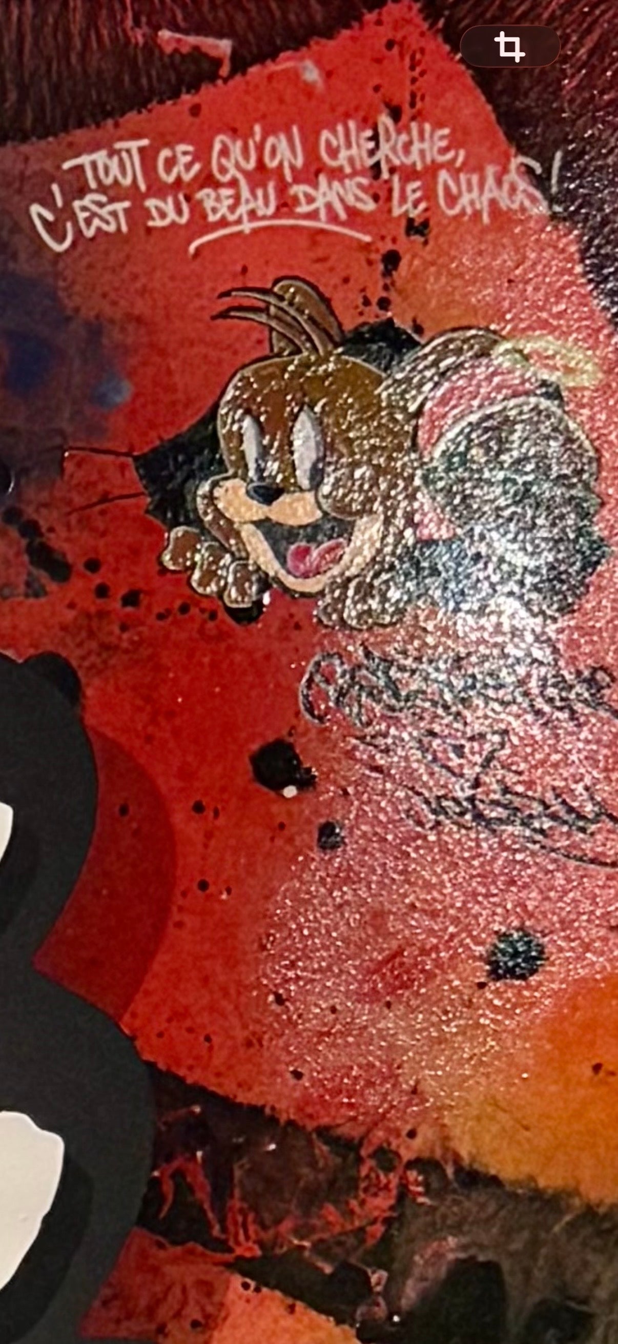 BERTHET ONE - Tom et Jerry Graffiti VS Street Art