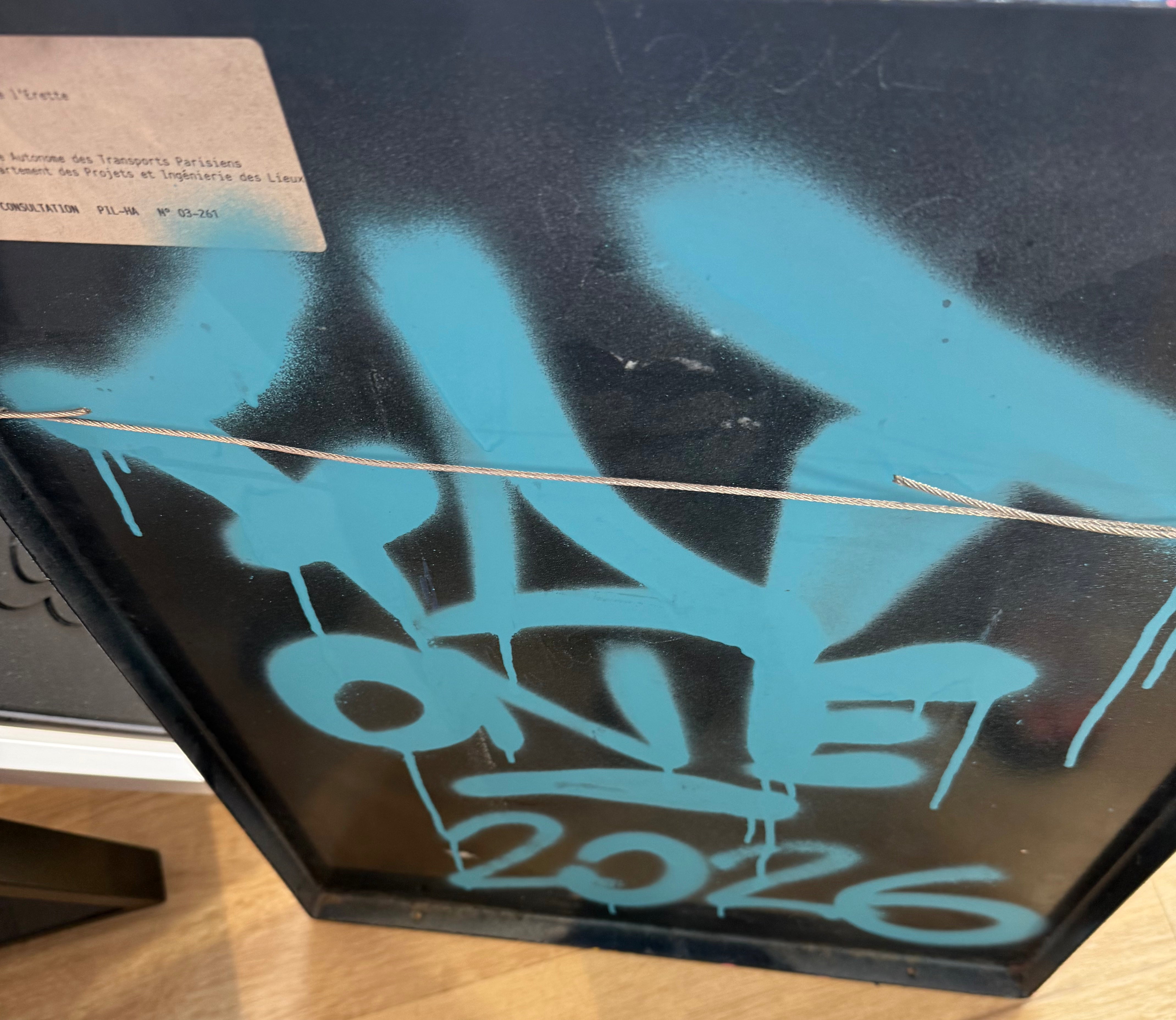 FAT Plaque de Métro Astérix et Obélix Ligne 12