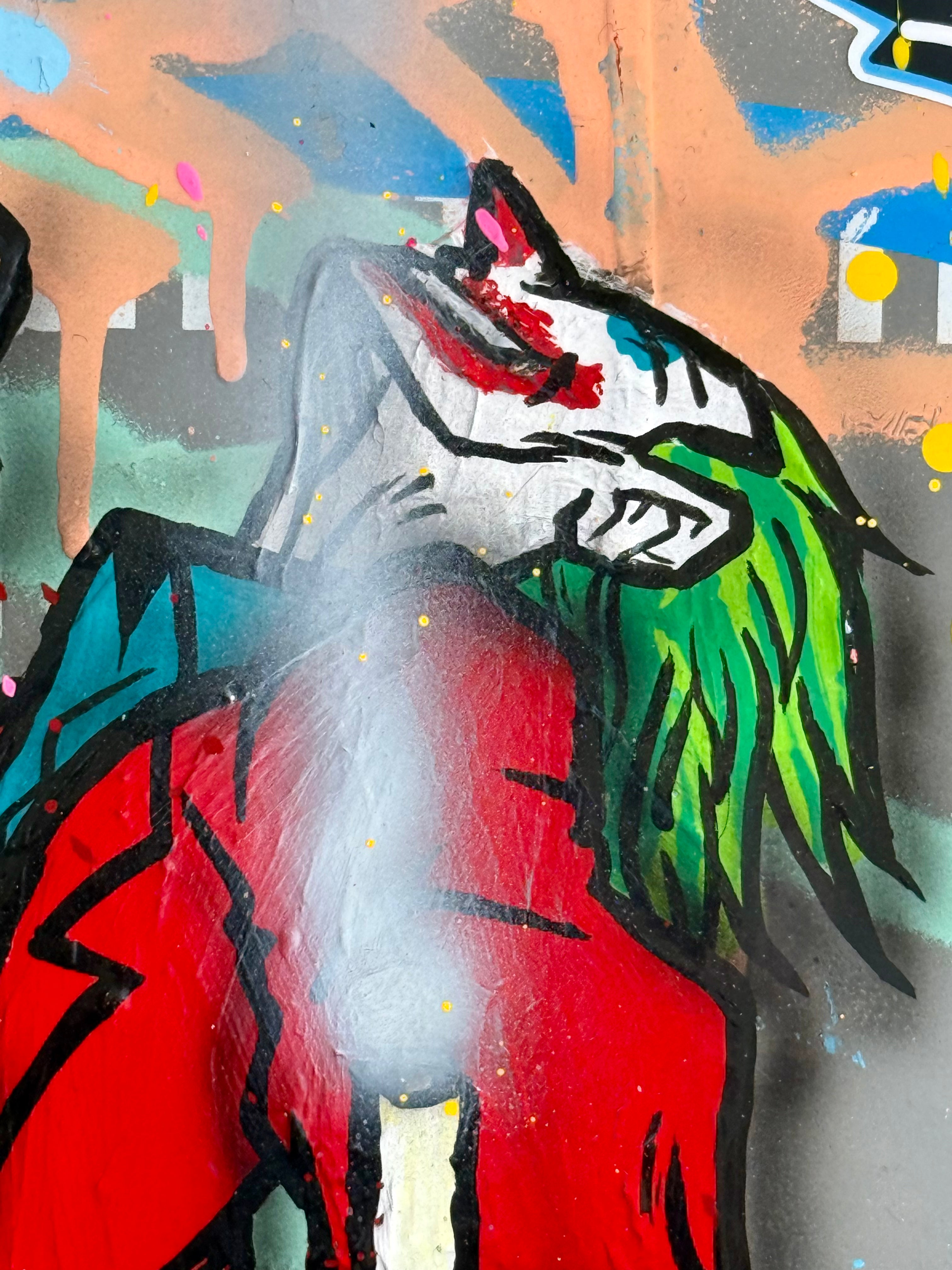 FAT Plaque de Métro JOKER