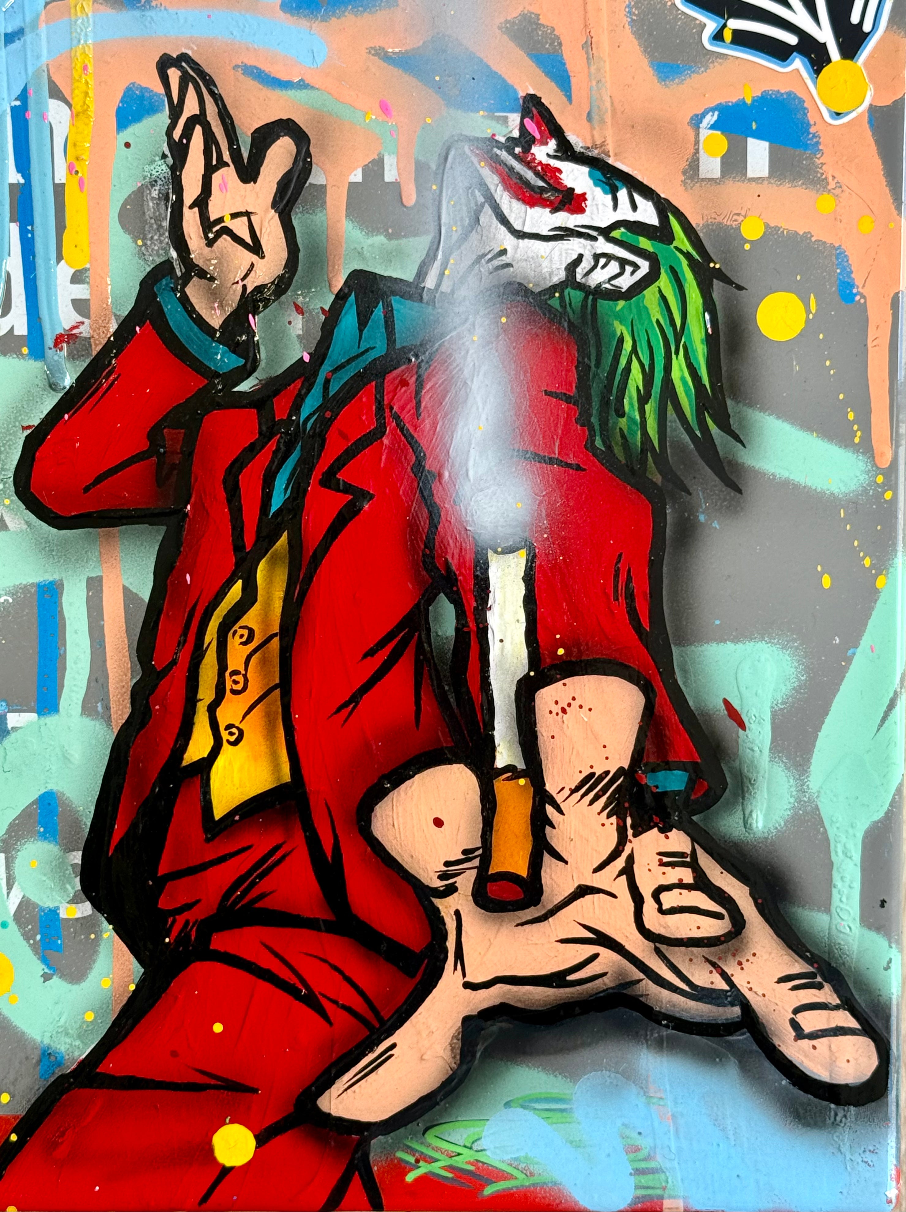 FAT Plaque de Métro JOKER