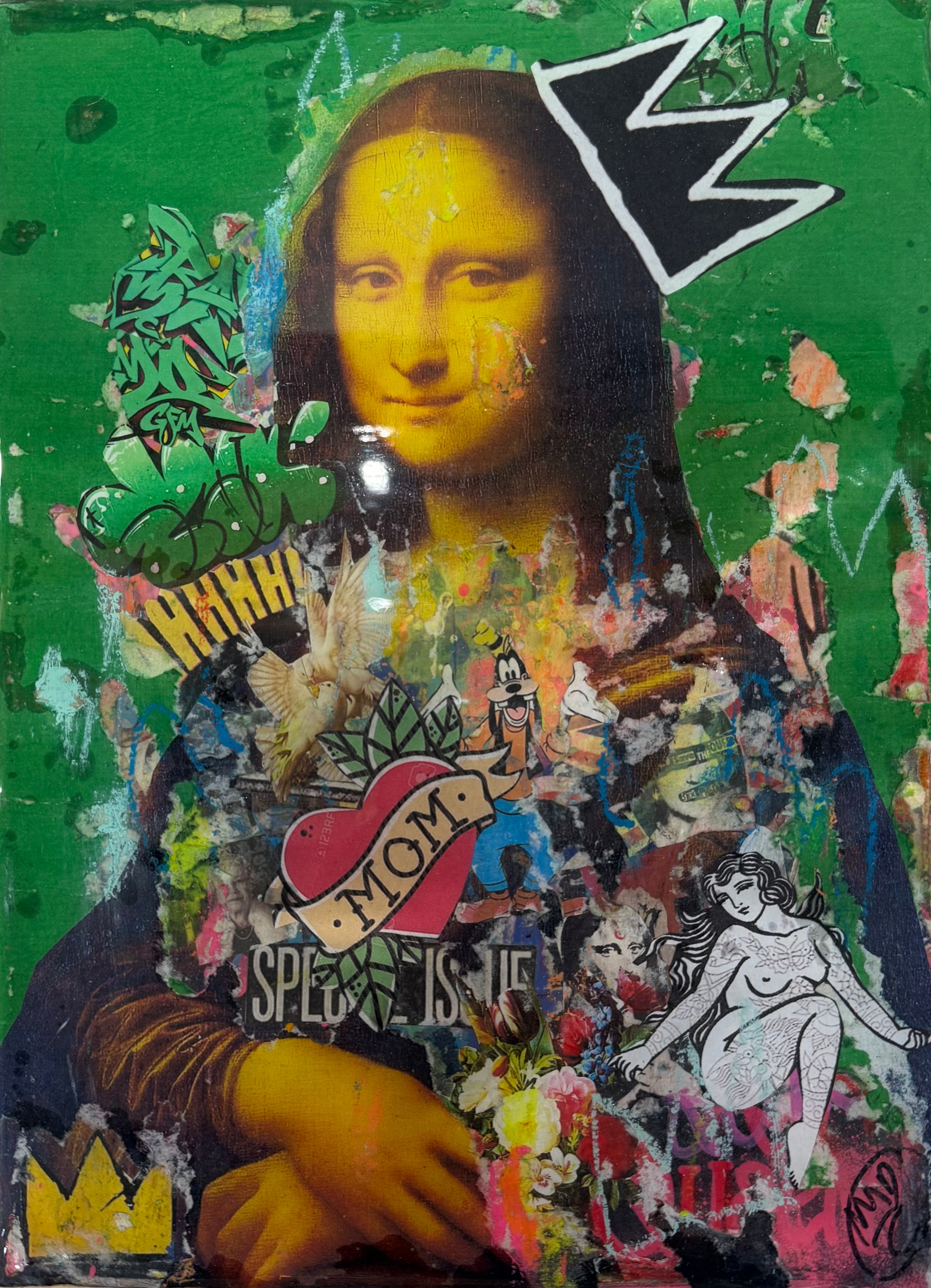 Maria de Campos - La Joconde verte