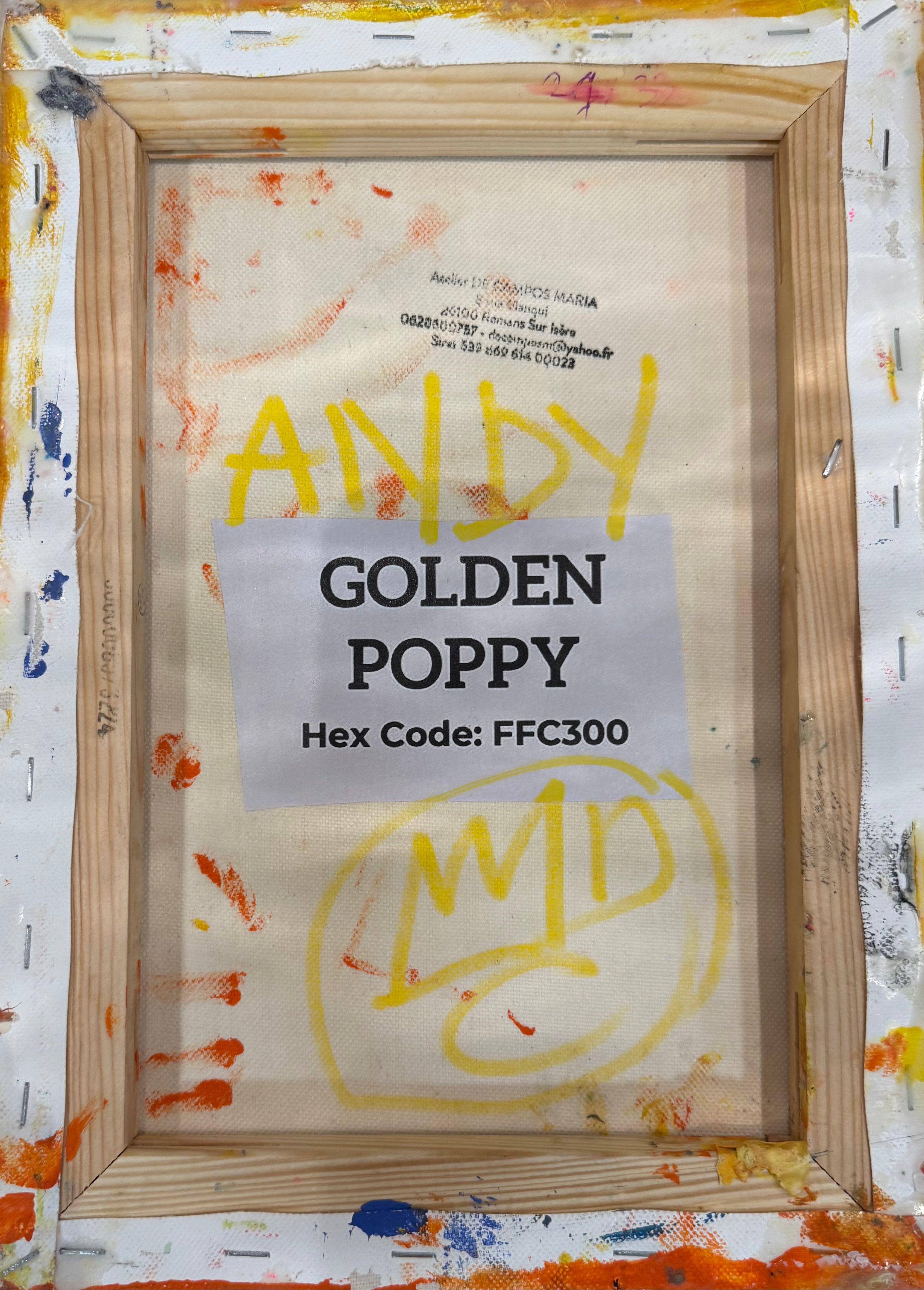 Maria de Campos - Andy Warhol Jaune