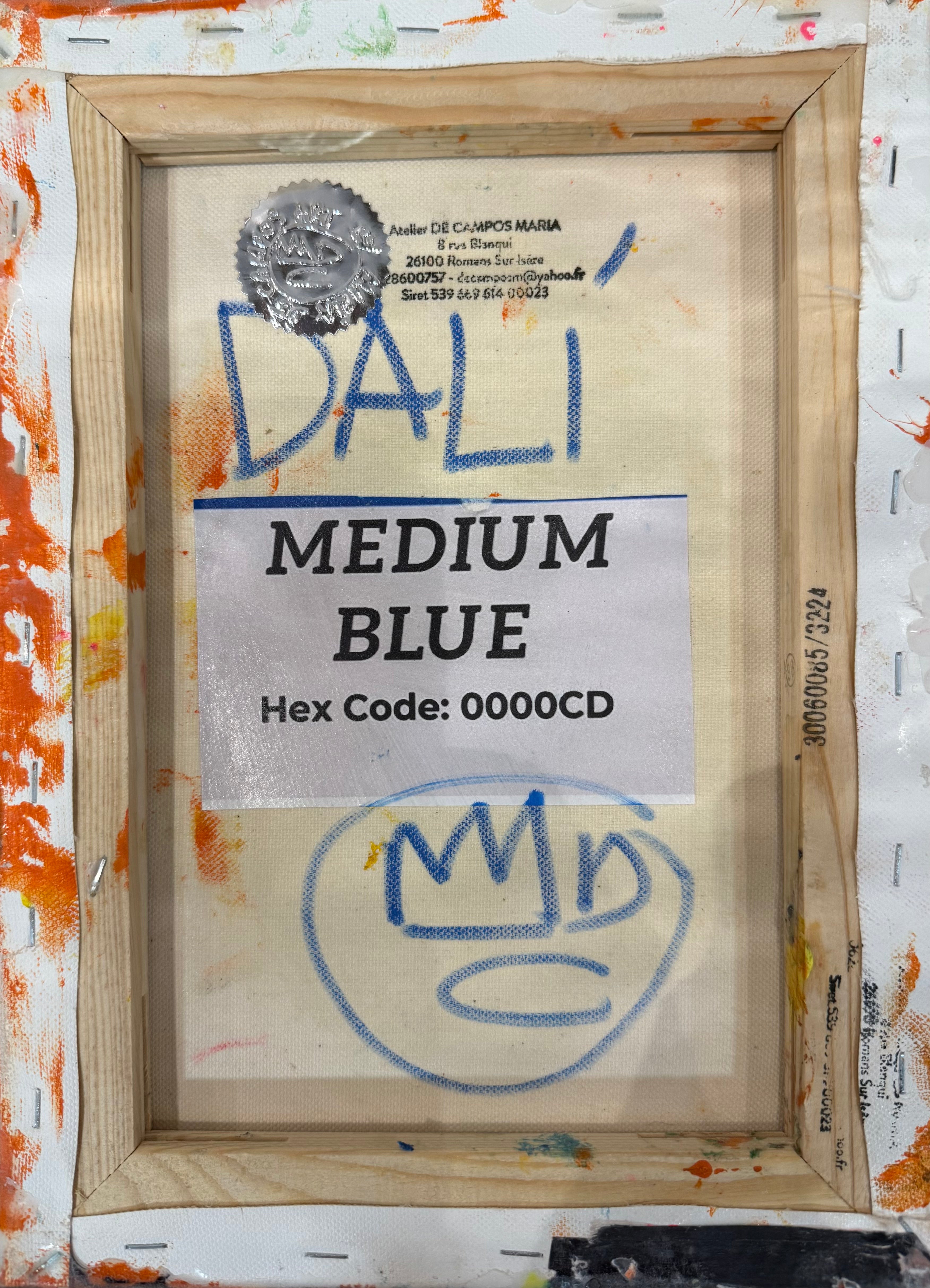 Maria de Campos - Dali Bleu