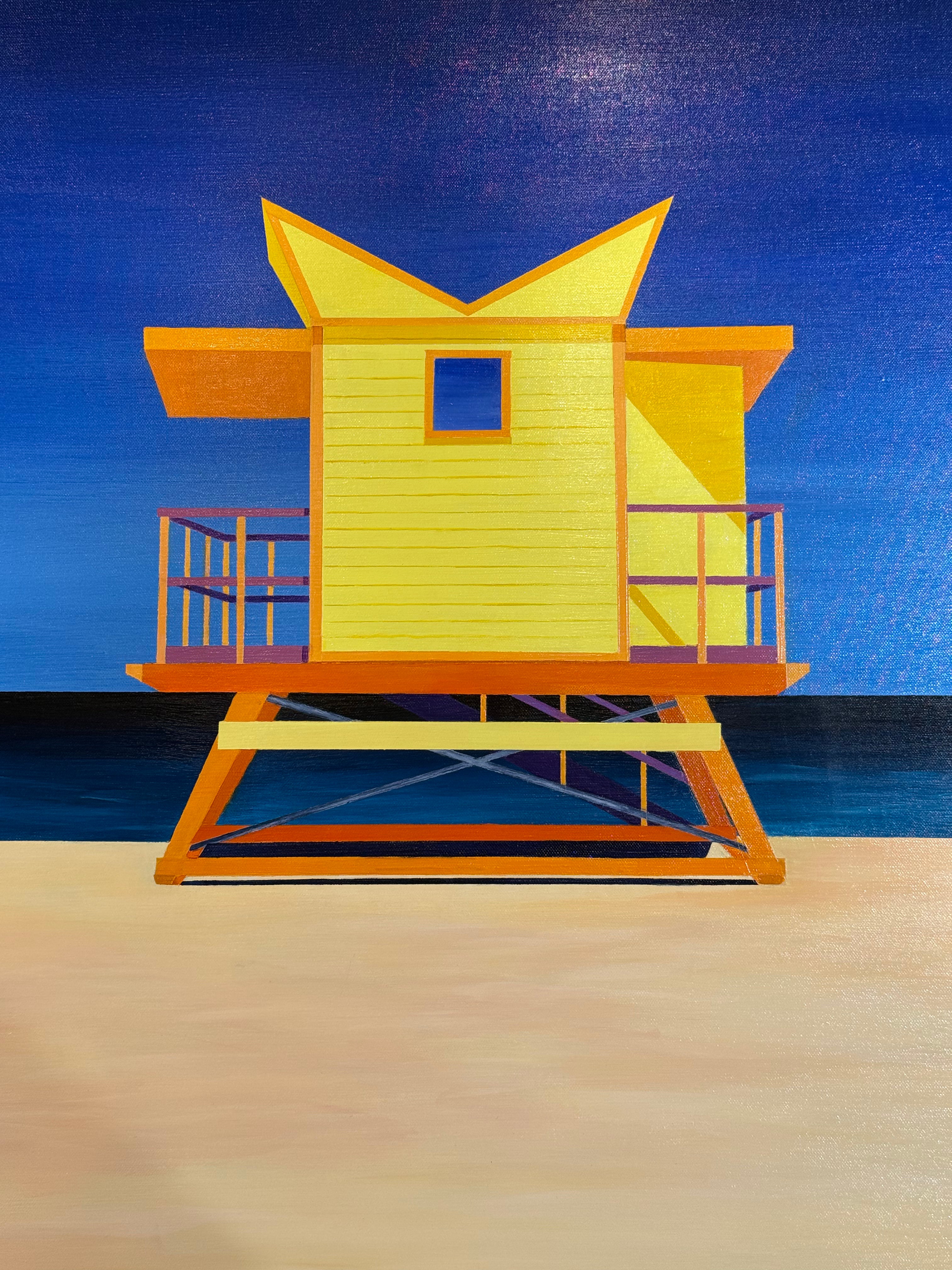 Béatrice Migaud - Cabane Miami jaune