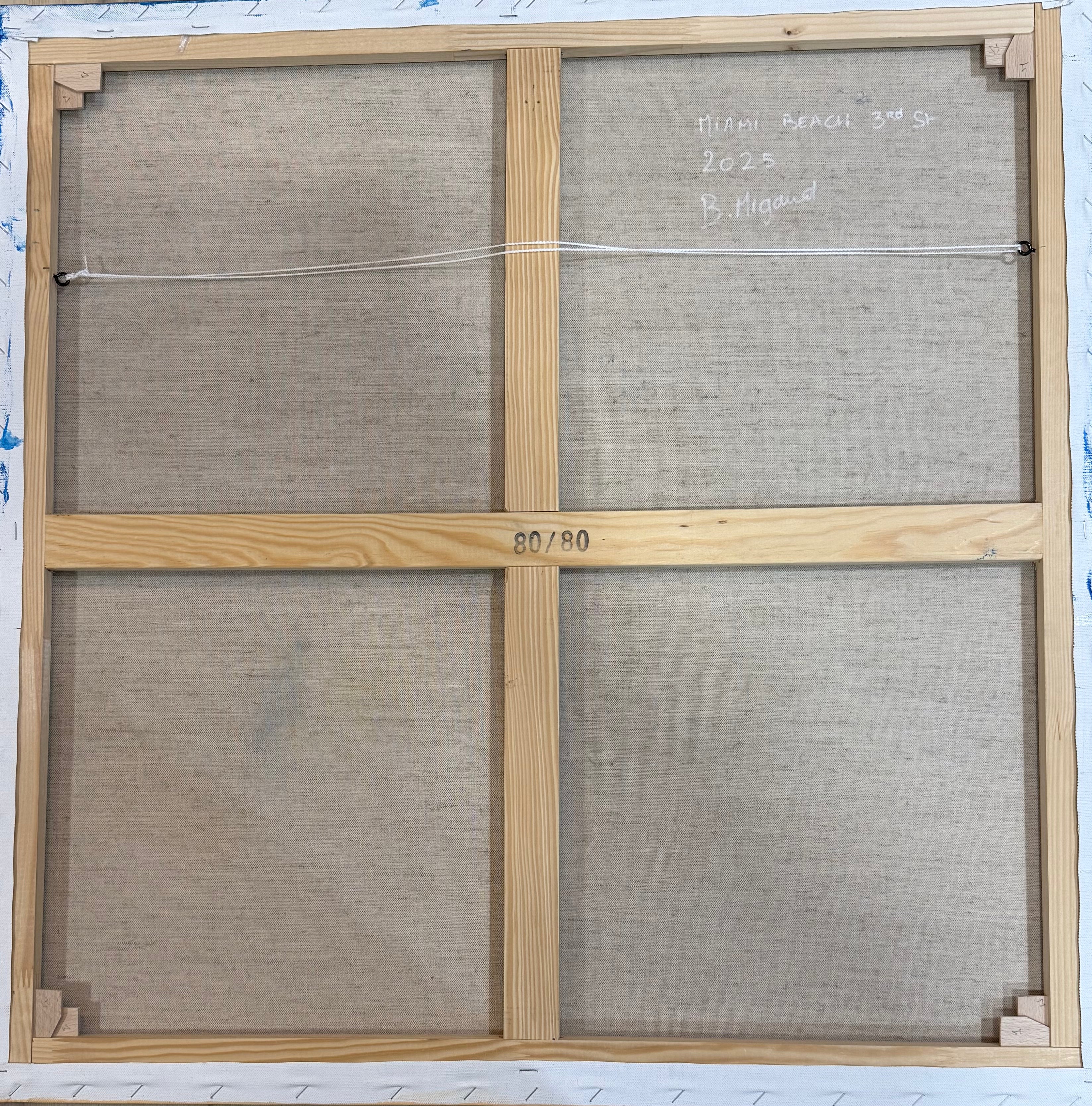 Béatrice Migaud - Cabane Miami jaune