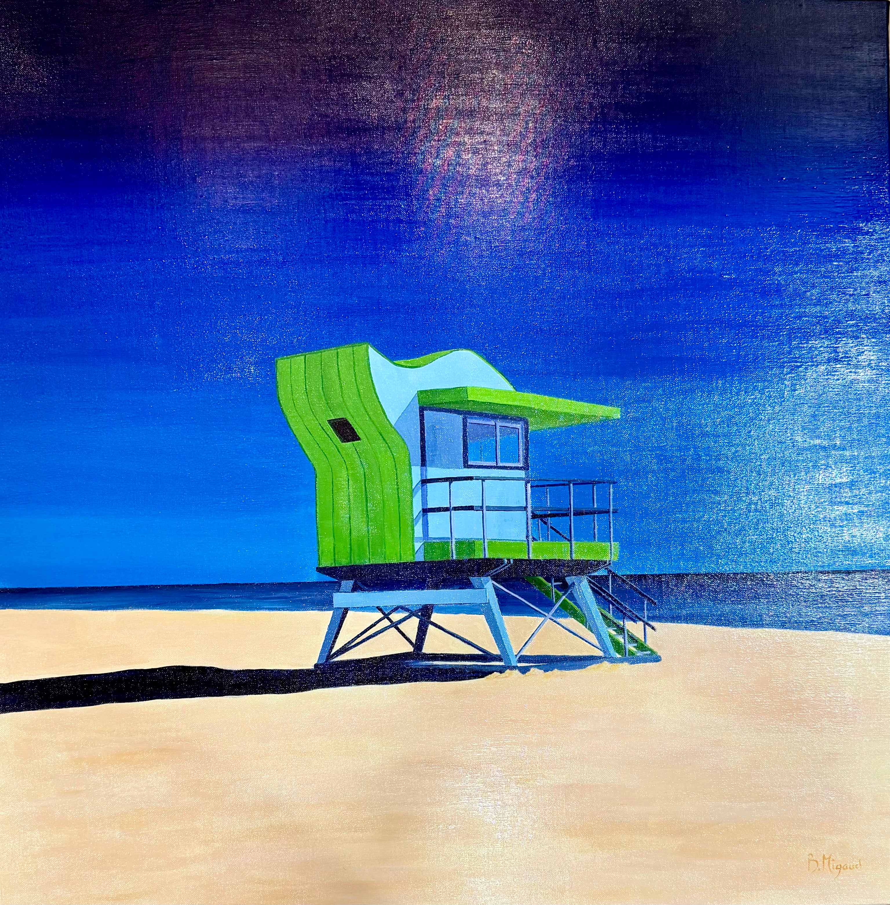 Béatrice Migaud - Cabane Miami verte