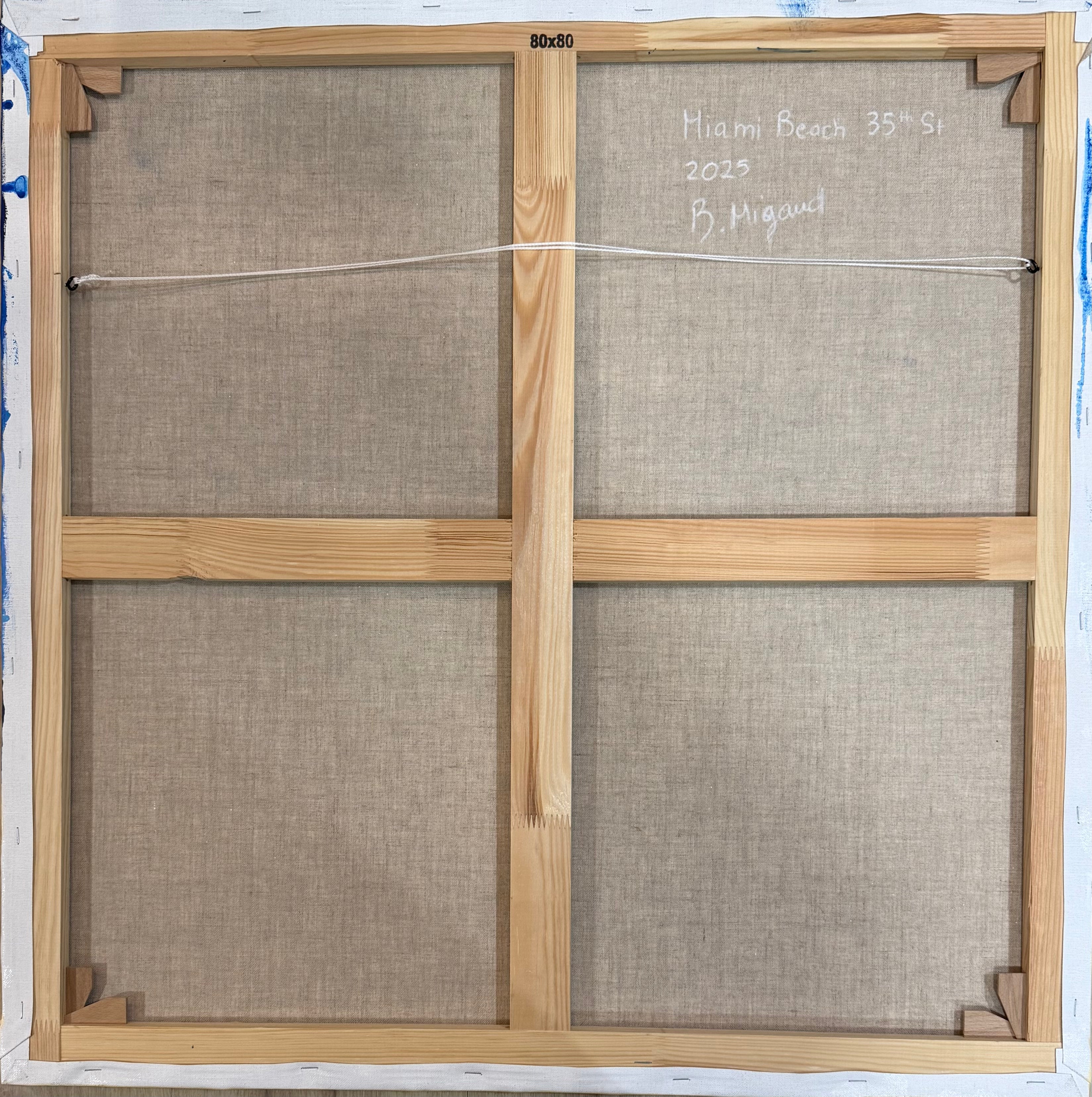 Béatrice Migaud - Cabane Miami orange