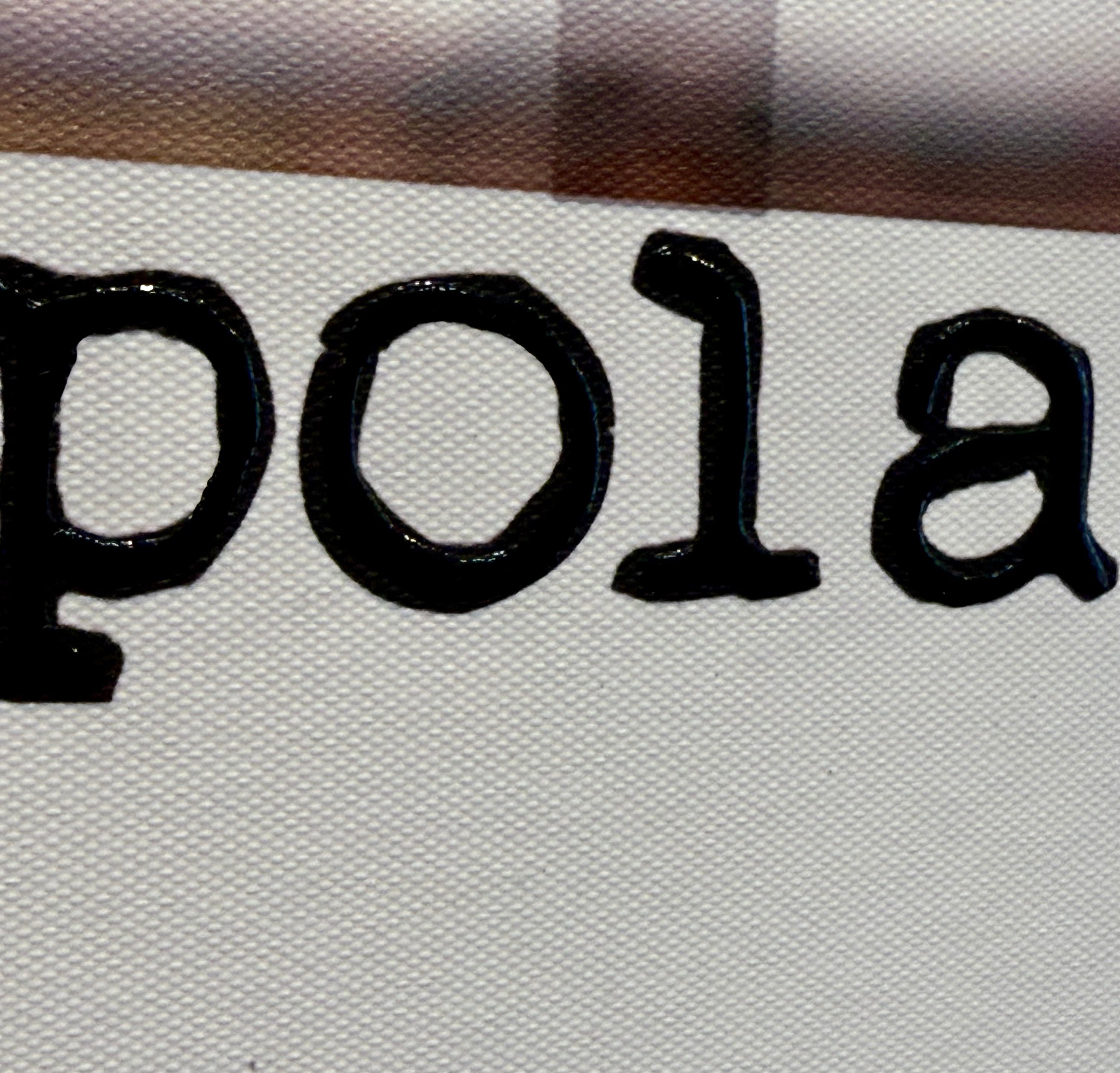 Pola 4.0 Toile Bazaar Kate Moss Coiffe amérindienne