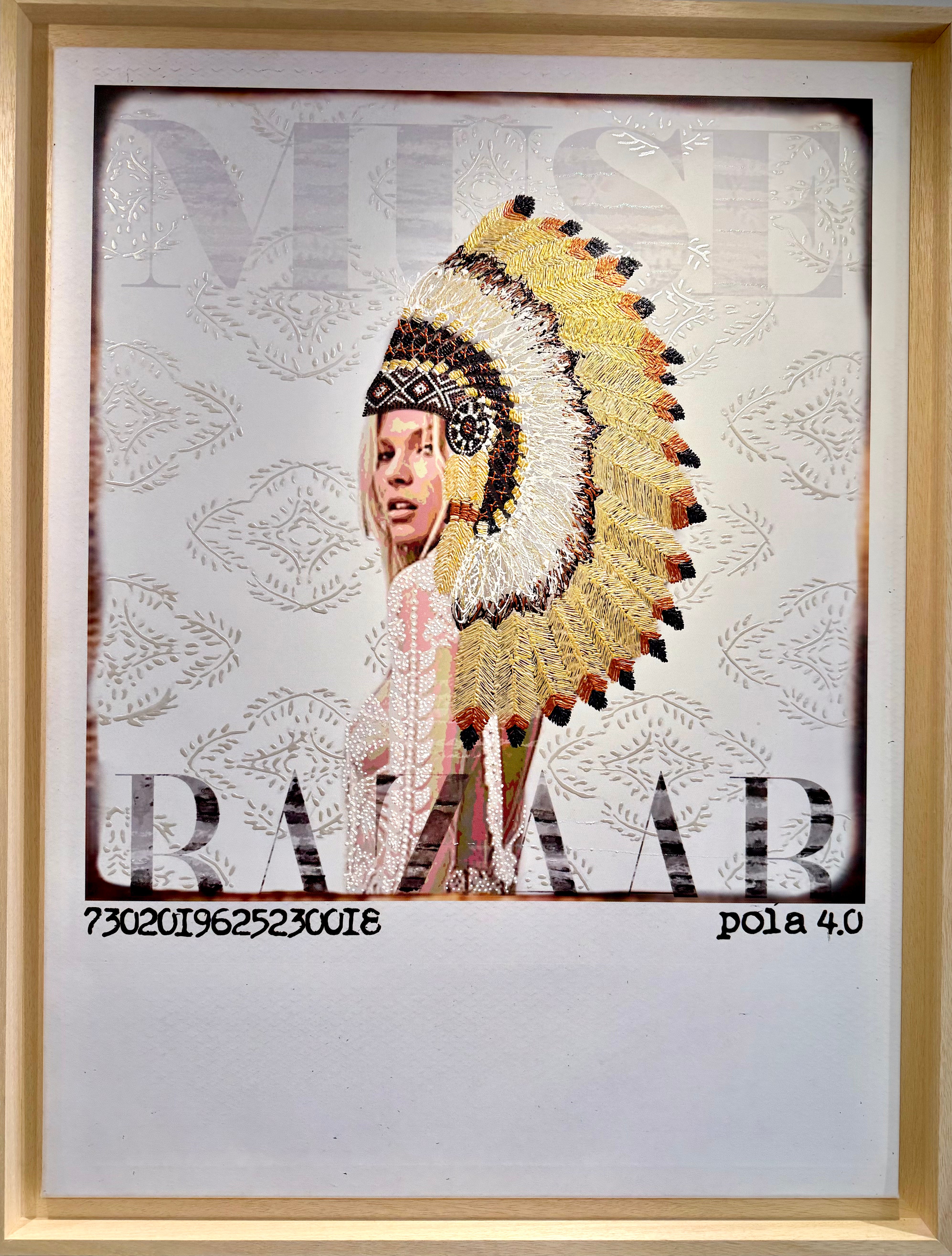 Pola 4.0 Toile Bazaar Coiffe amérindienne