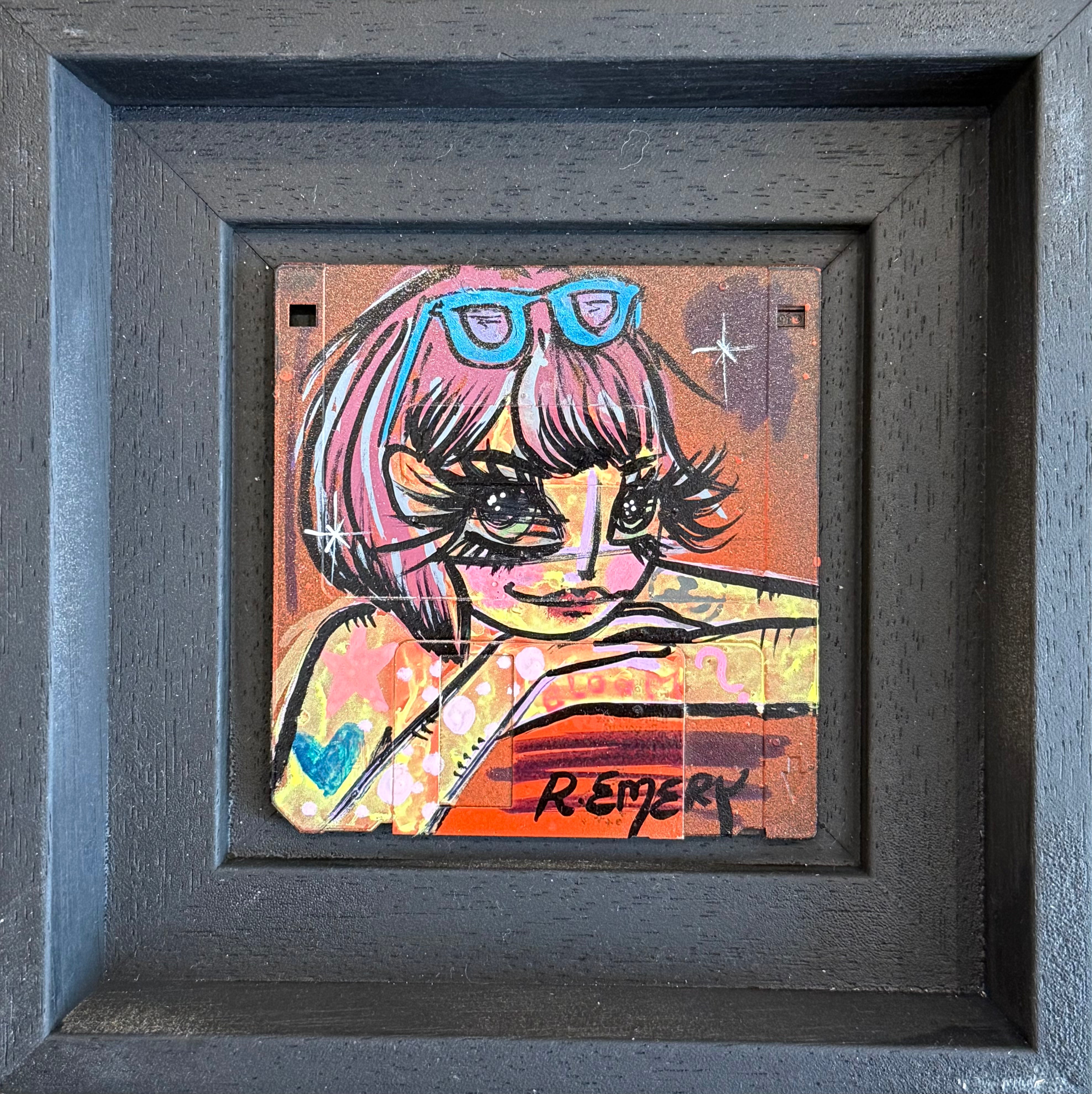 Raphaelle Emery - Disquette lunettes bleues
