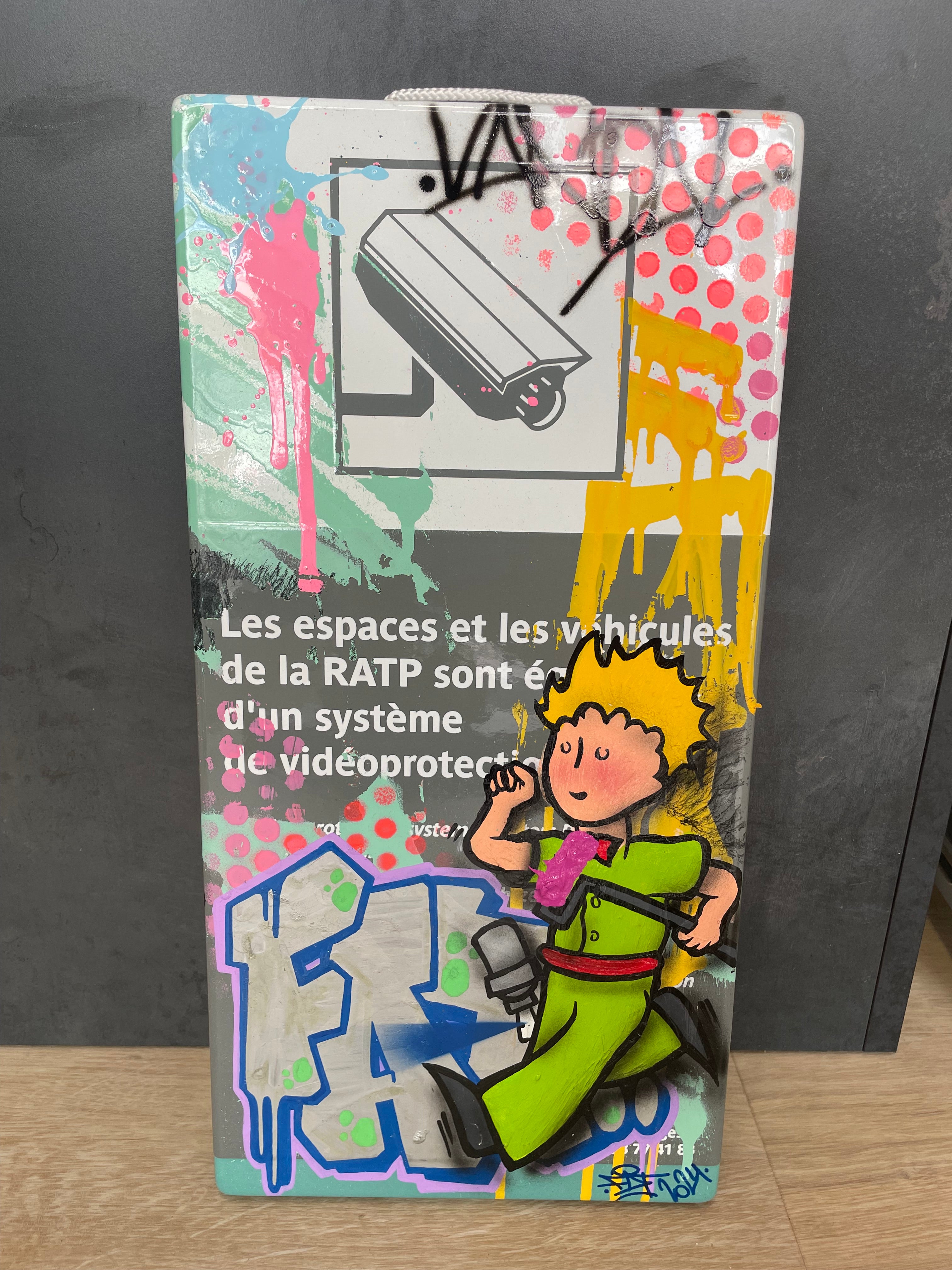 FAT Plaque de Métro Le petit prince