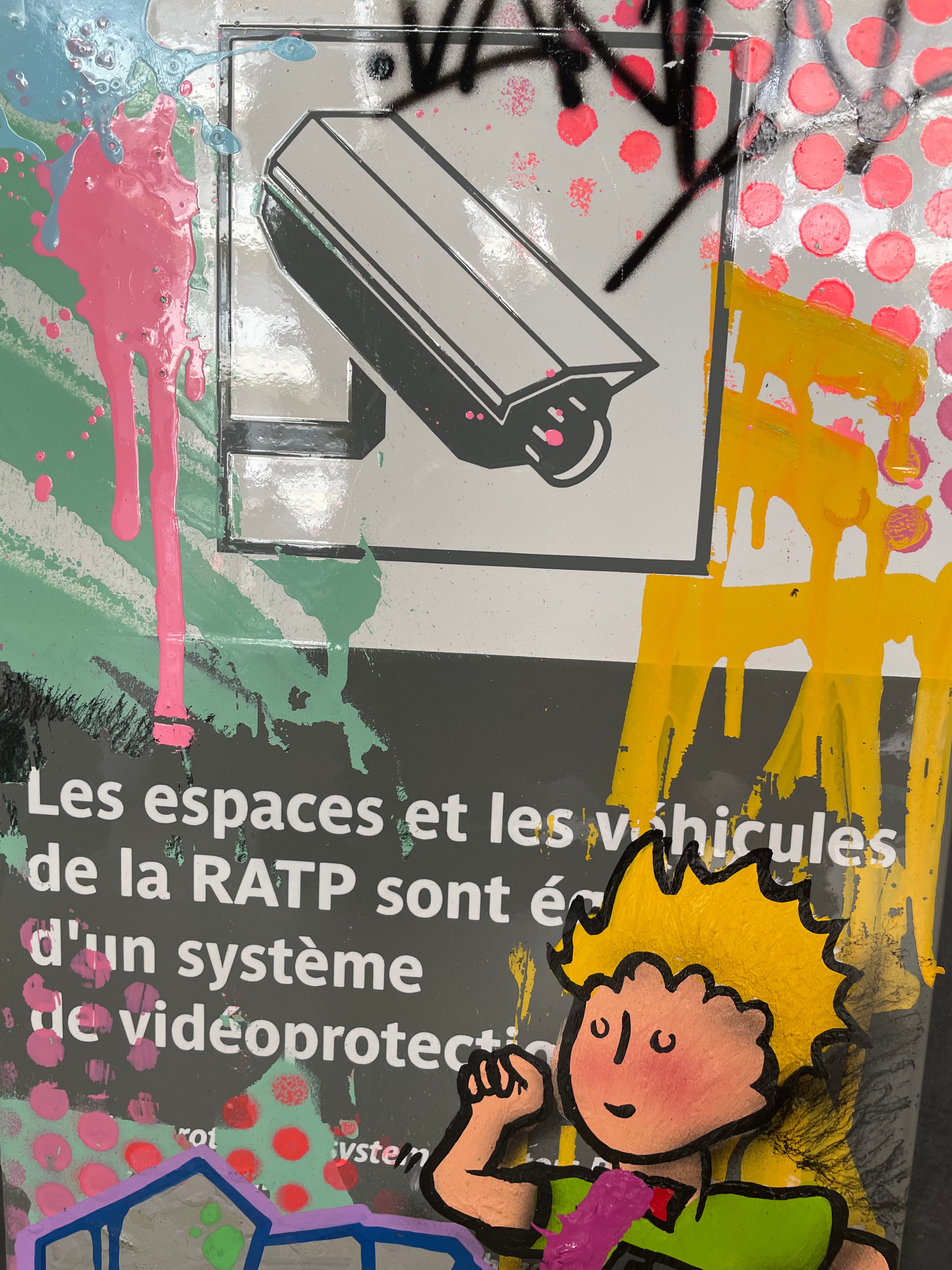 FAT Plaque de Métro Le petit prince