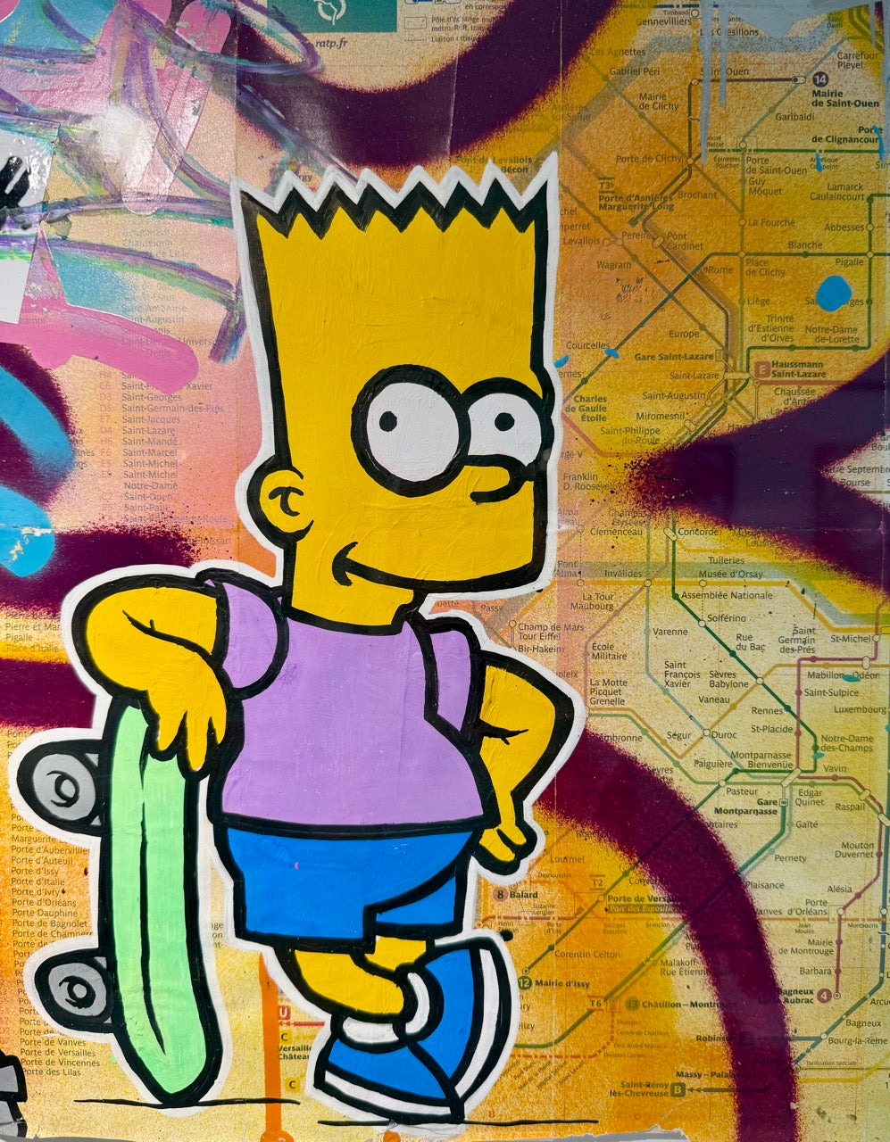 FAT- Plan de métro Bart Simpson