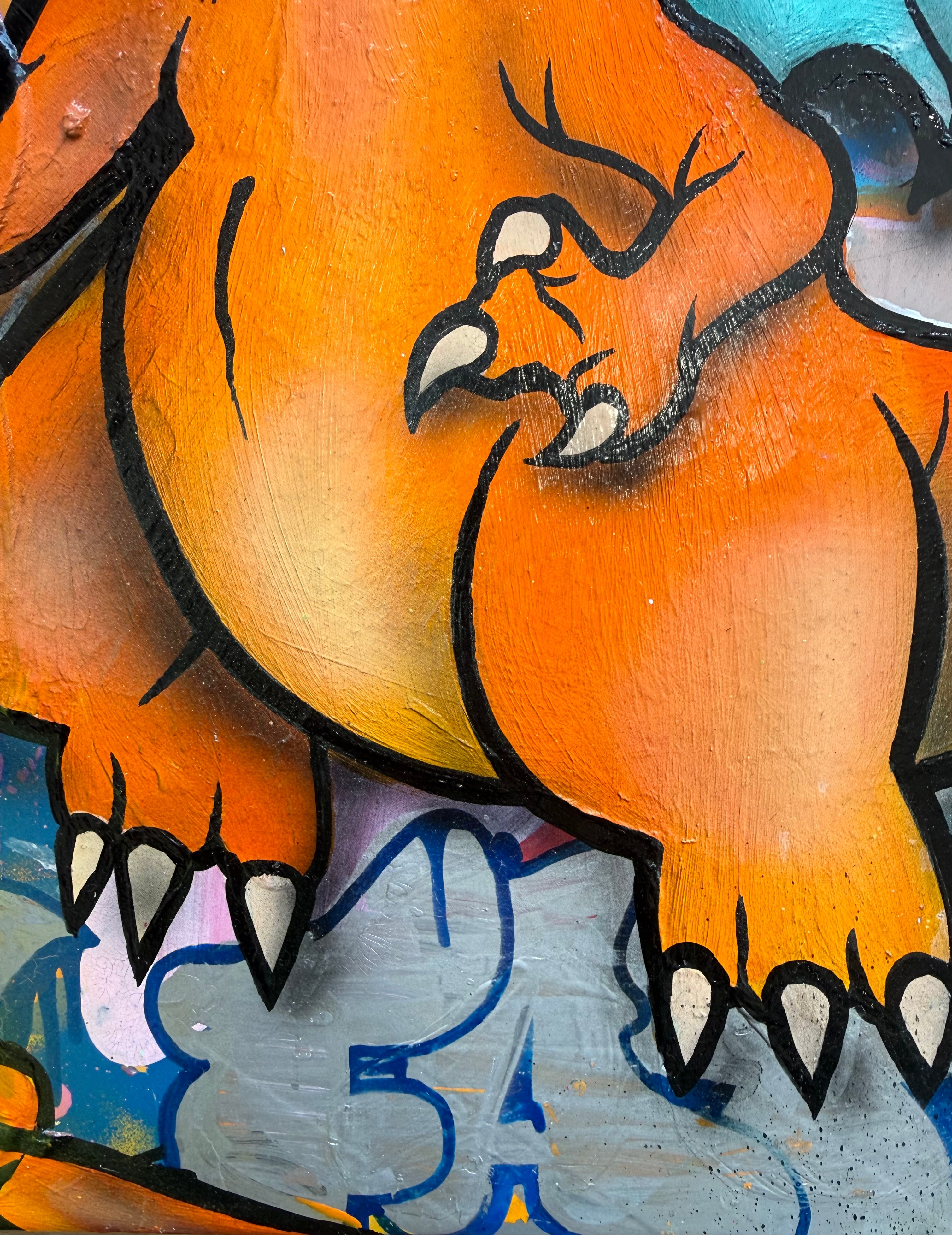 FAT Plaque de Métro Dracaufeu Pokémon