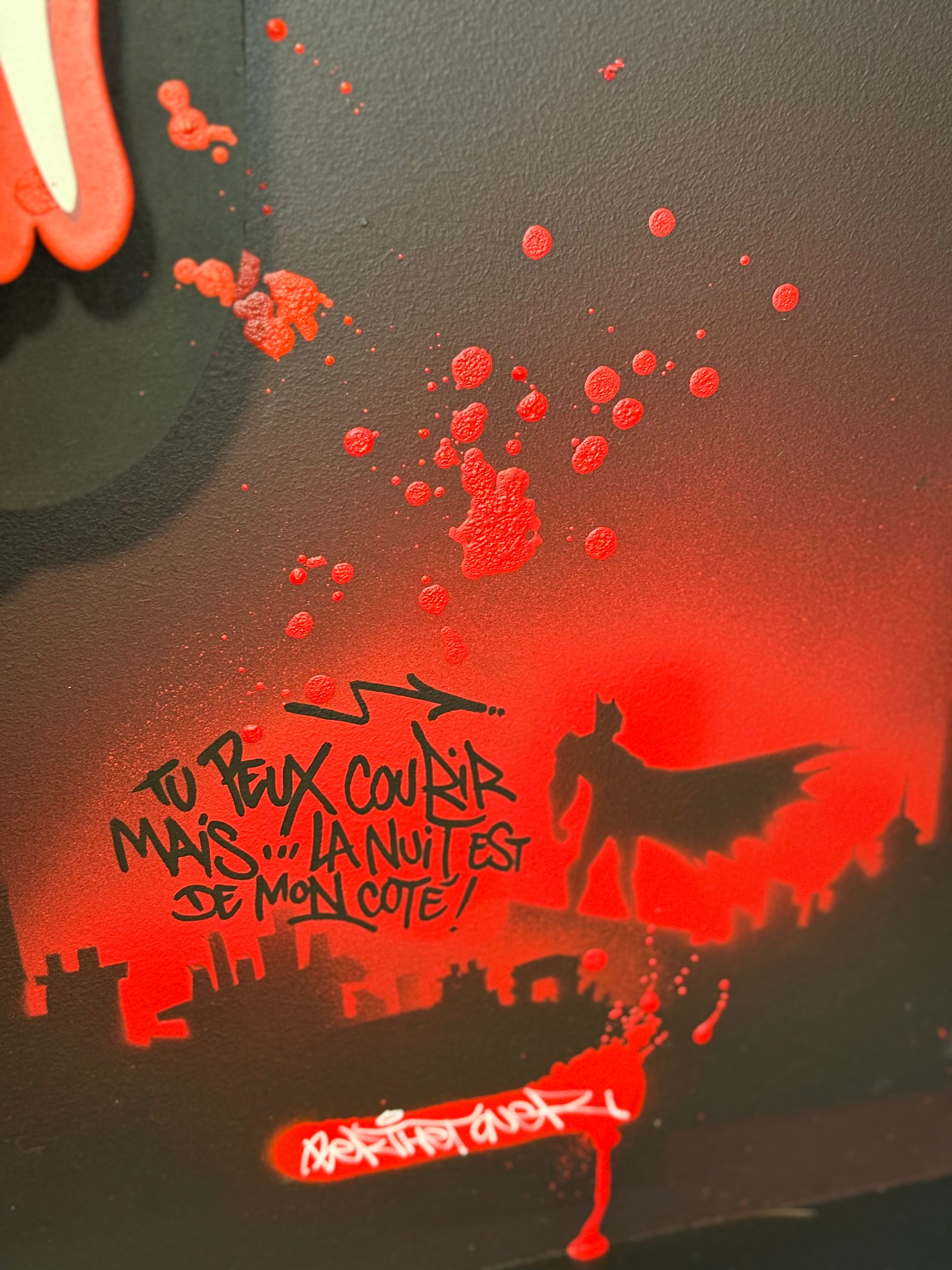 BERTHET ONE - Batman BLACK
