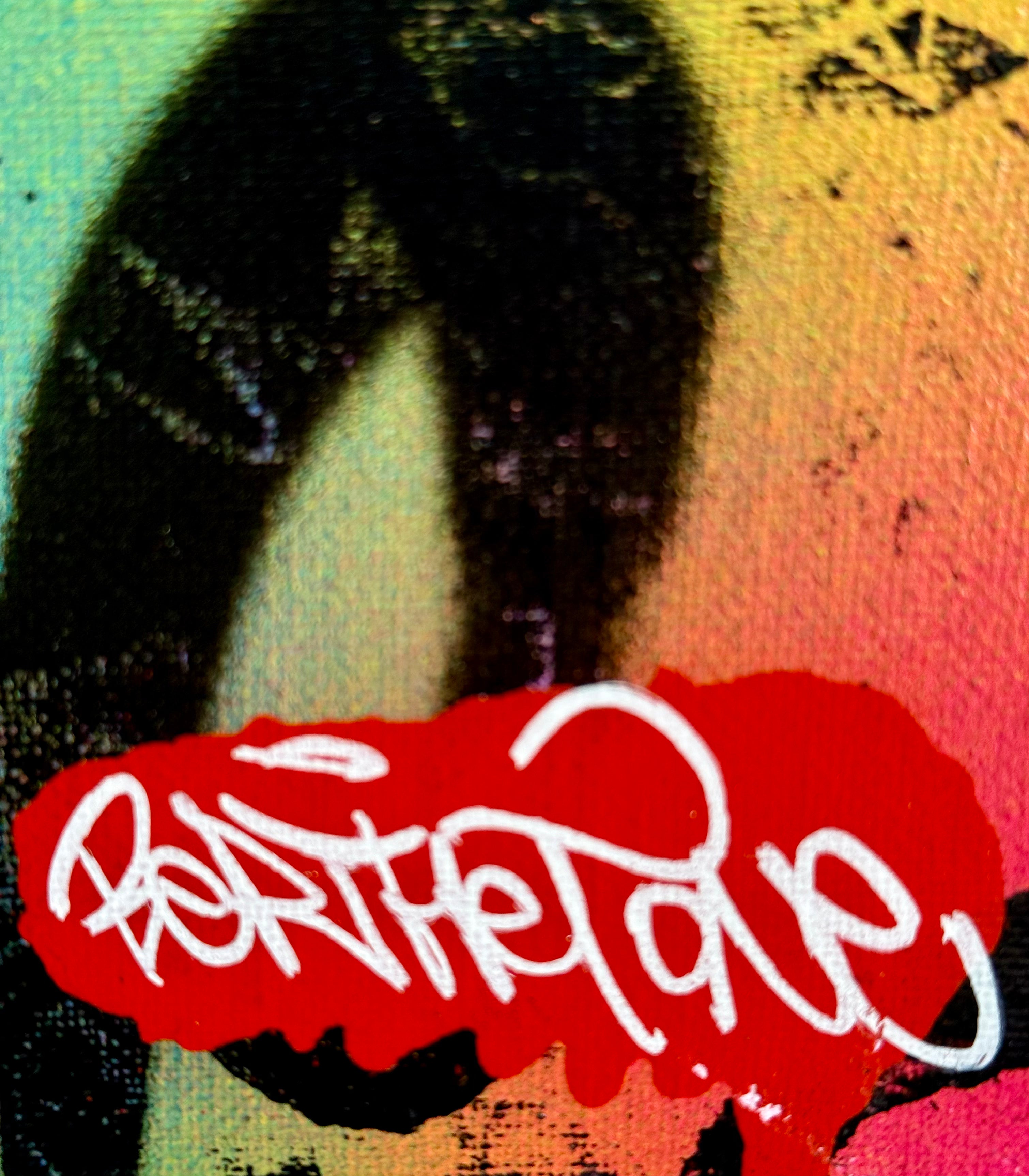 BERTHET ONE - I love street art (blanc et épais)