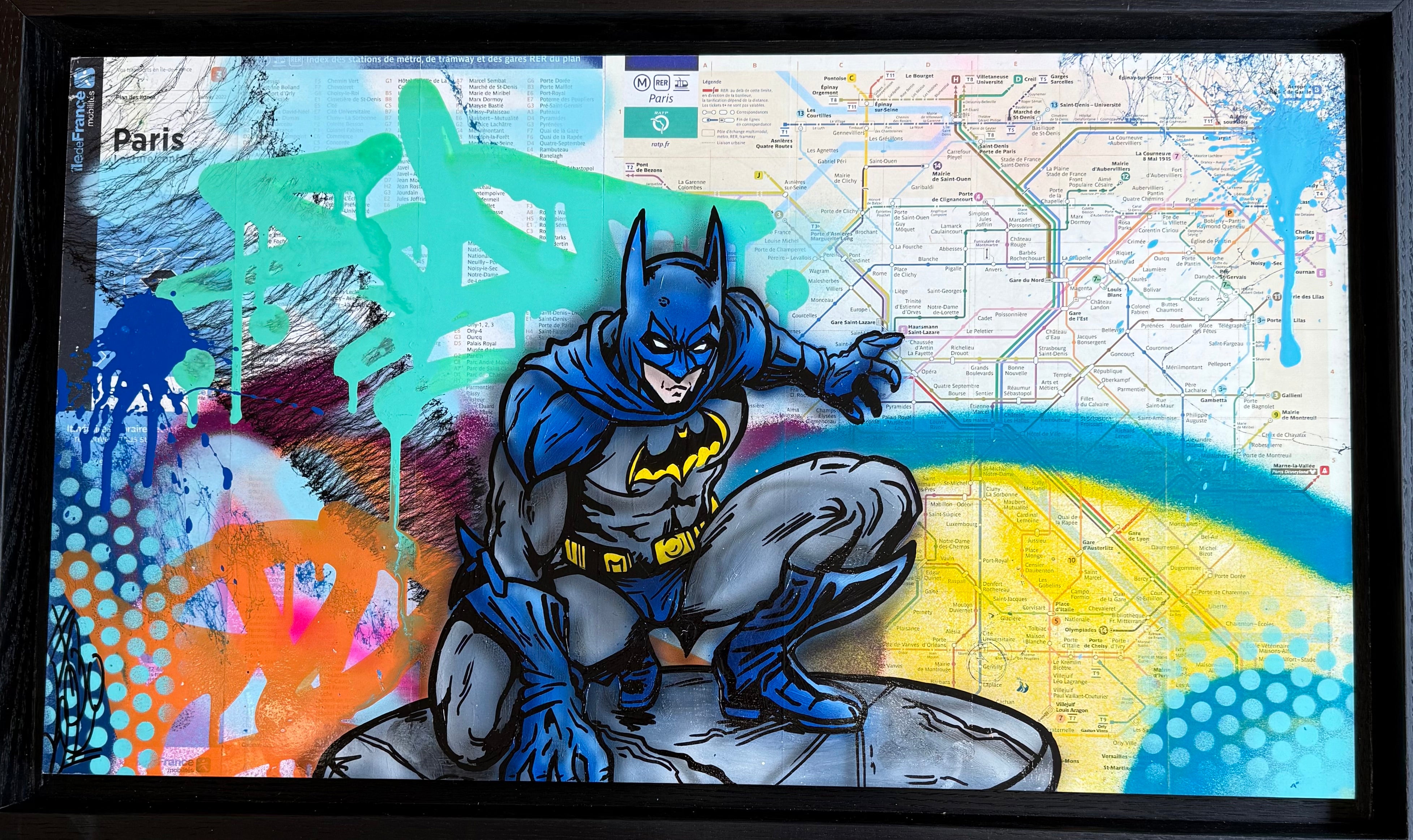 Fat - Plan de métro FAT - Batman