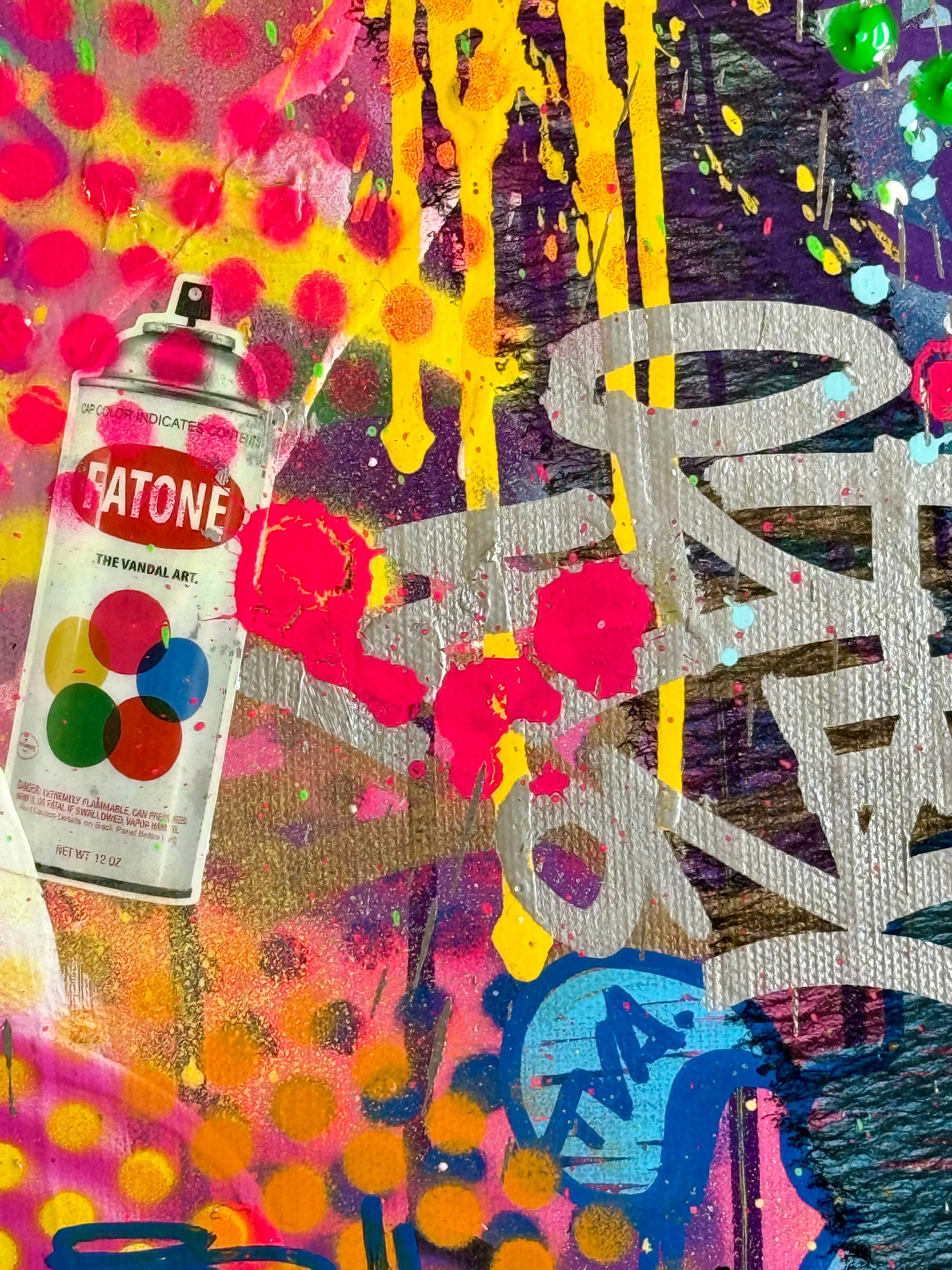 Fat - Peinture Panthère rose street