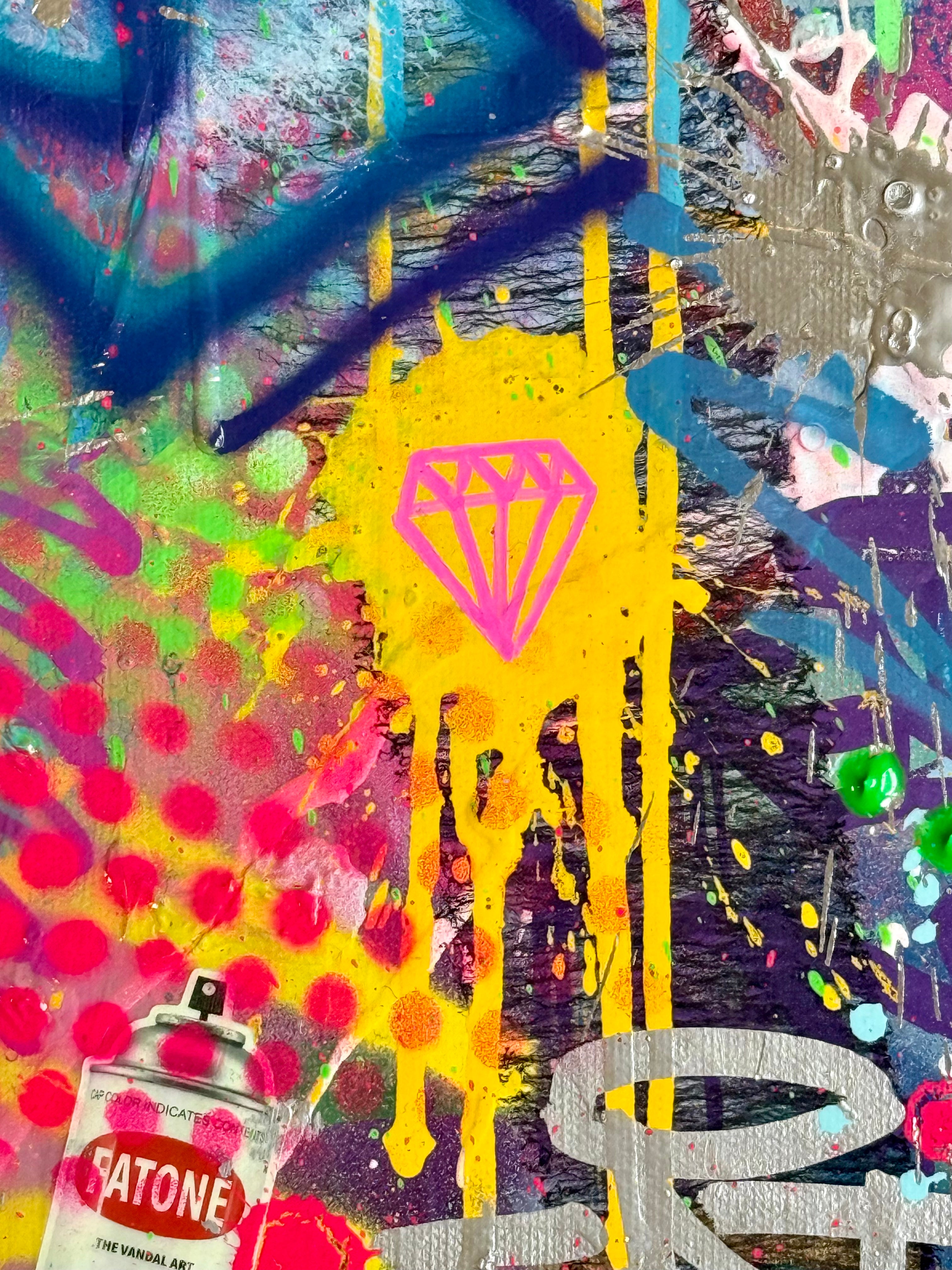 Fat - Peinture Panthère rose street