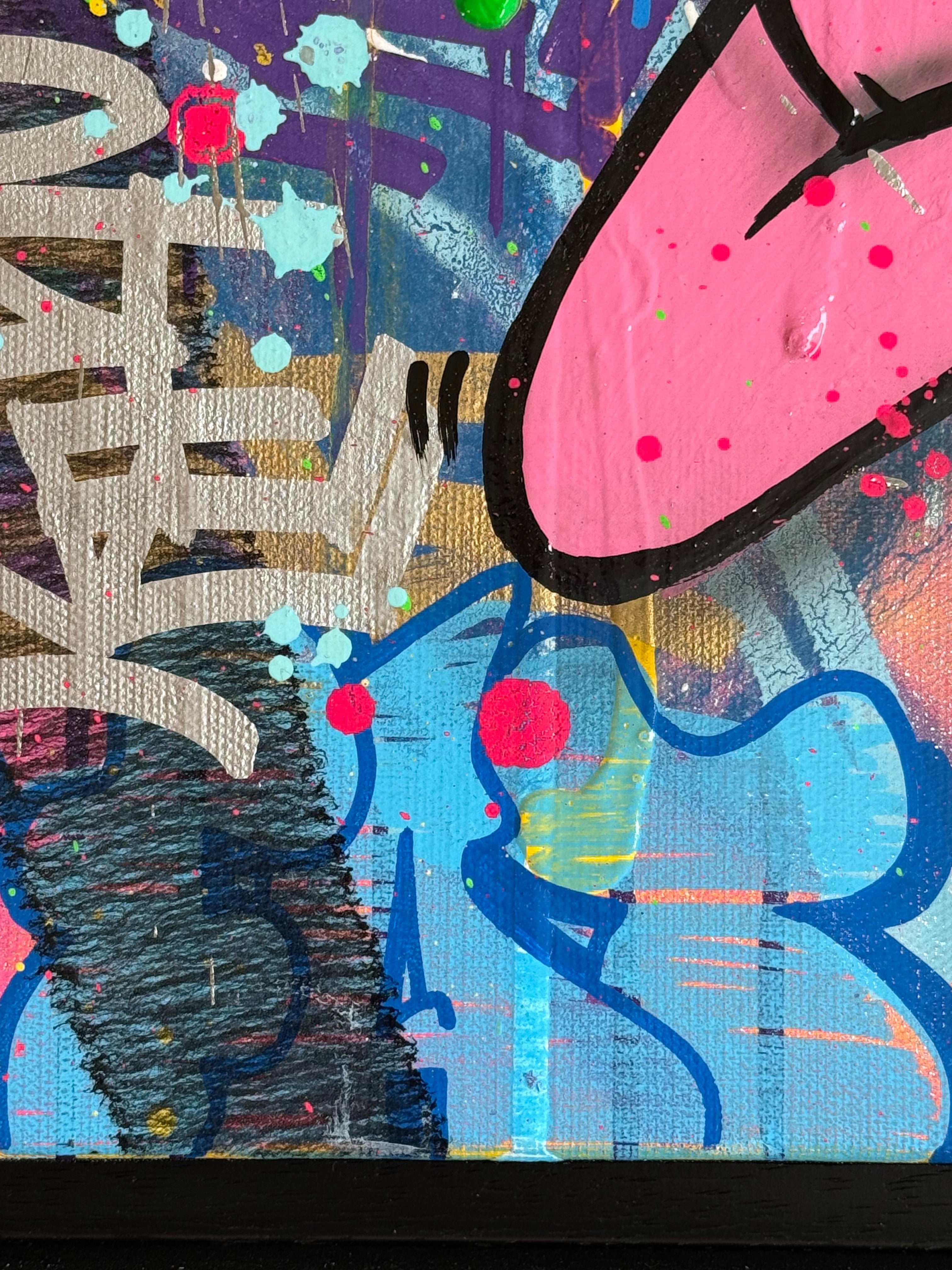 Fat - Peinture Panthère rose street