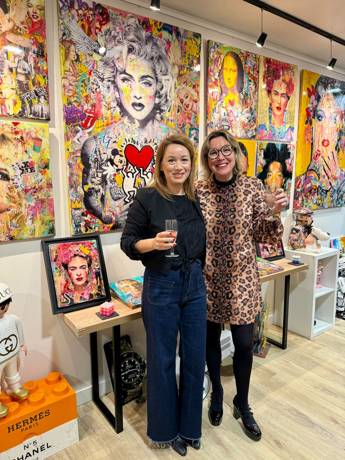 Nathalie avec une cliente, Kelly Arty Fontainebleau