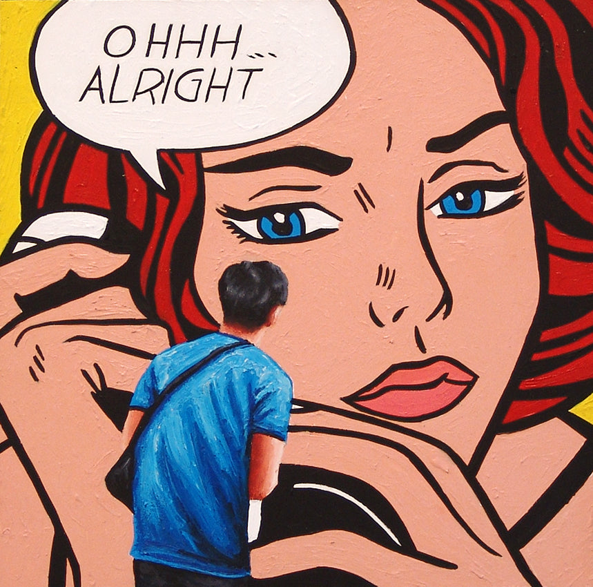 Gérard Boersma  Ohhh Alright Roy Lichtenstein