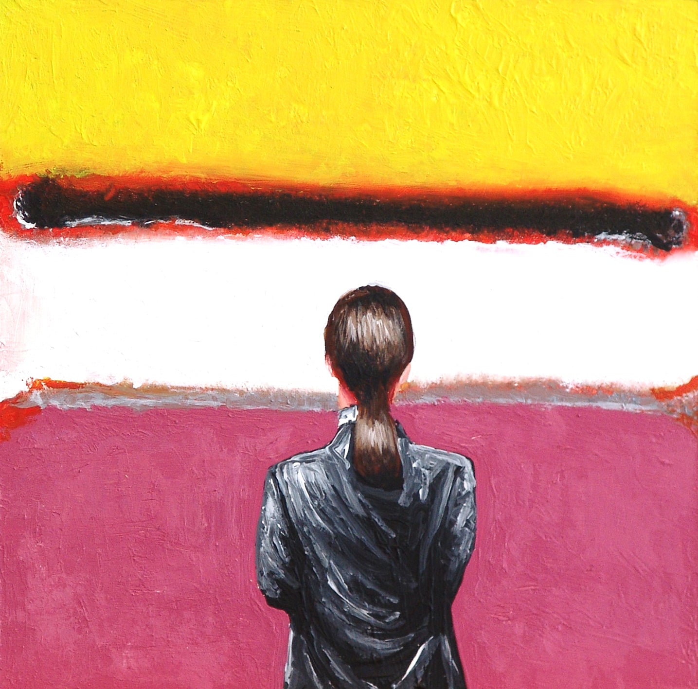 Gérard Boersma  White Center Rothko
