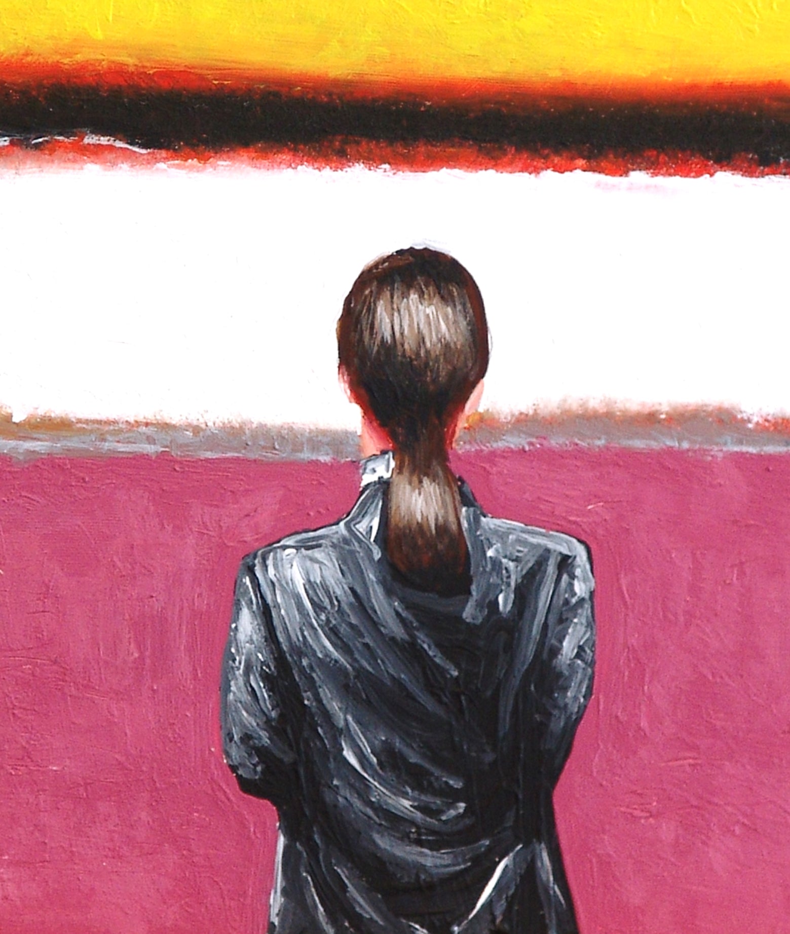 Gérard Boersma  White Center Rothko
