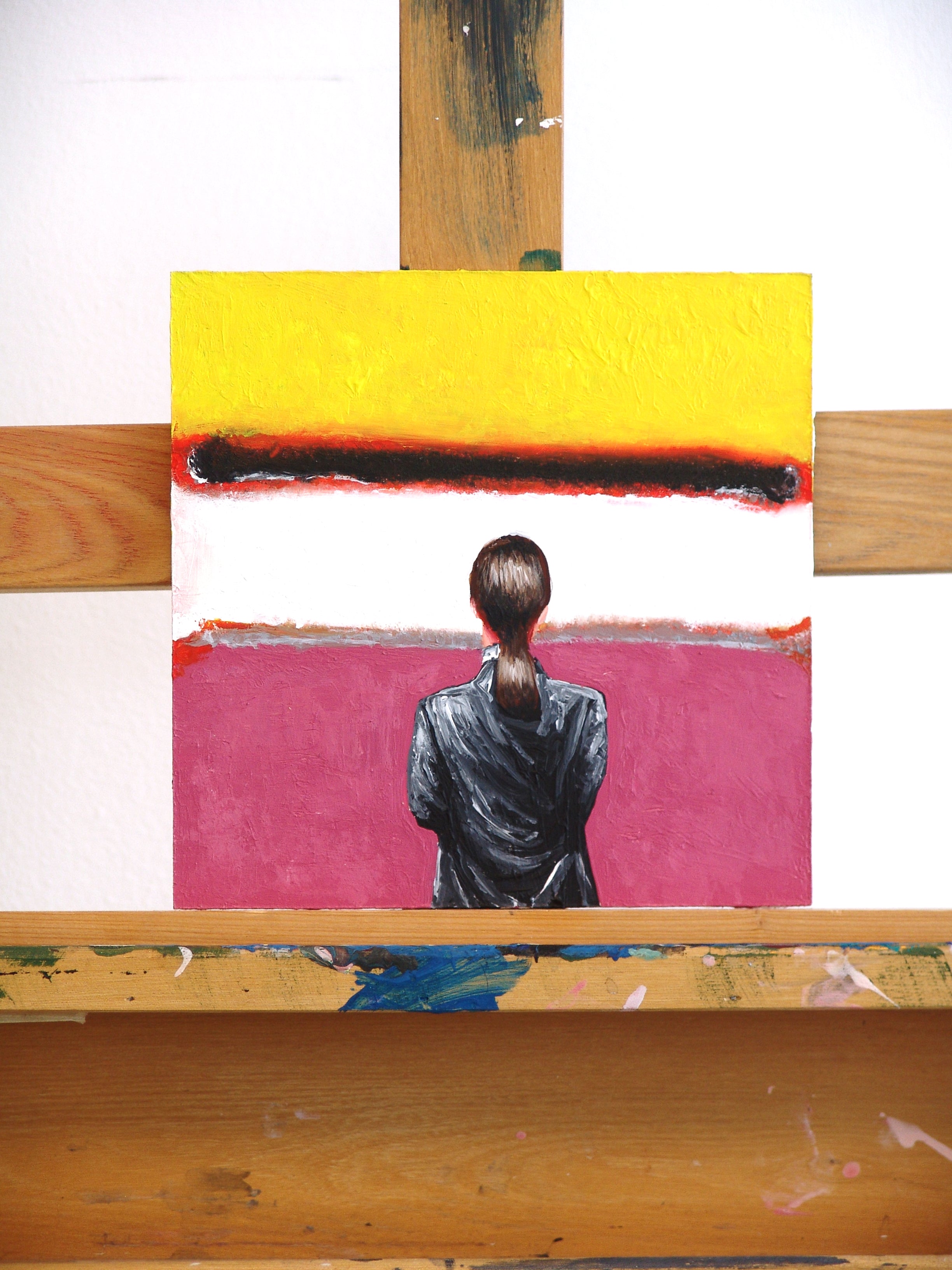 Gérard Boersma  White Center Rothko